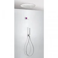 Akcesoria hydrauliczne - Tres 9286555 9286555 ESPACIO Podtynkowy termostatyczny elektroniczny zestaw prysznicowy SHOWER - miniaturka - grafika 1