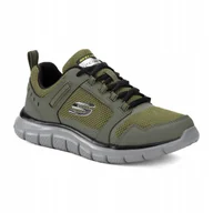 Buty sportowe męskie - Buty męskie Skechers Track Knockhill olive/grey/black 43 Eu - miniaturka - grafika 1