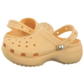 Klapki i japonki damskie - Klapki Classic Platform Pearl Clog Golden Hour 211231-78Z (CR355-a) Crocs - miniaturka - grafika 1