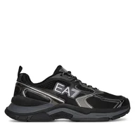 Sneakersy męskie - Sneakersy EA7 Emporio Armani X8X249 XK446 N543 Czarny - miniaturka - grafika 1