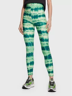 Fila Legginsy Charmes FAW0220 Zielony Slim Fit - Legginsy - miniaturka - grafika 1