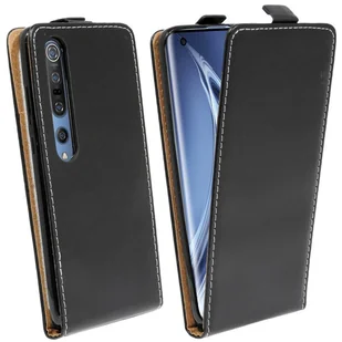 Etui z klapką do telefonu komórkowego XIAOMI MI 10 Pionowe składane etui ochronne z klapką Czarny - Etui i futerały do telefonów - miniaturka - grafika 1