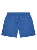 Spodenki damskie - Guess Szorty kąpielowe L5GZ05 WG282 Niebieski Regular Fit - miniaturka - grafika 1