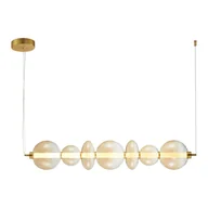 Lampy sufitowe - Lampa wisząca DAPHNE AMBER 40W - miniaturka - grafika 1