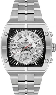 Zegarek Zegarek męski BEVERLY HILLS BP3546X.350 stalowy fashion na prezent - Zegarki męskie - miniaturka - grafika 1