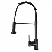 Baterie kuchenne - Bateria kuchenna stojąca Estiva Ansea Black elastyczna czarna 50 cm 1 szt. - miniaturka - grafika 1