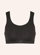 Biustonosze - Adidas Biustonosz Sportowy Tlrd Impact Training Z Siateczką schwarz - miniaturka - grafika 1