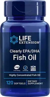 Suplementy naturalne - Olej Rybi Omega3 Clearly EPA/DHA Fish Oil 120 szt. Life Extension 1036548446 - miniaturka - grafika 1