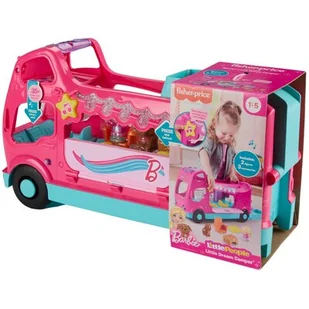Zestaw figurek FISHER PRICE Little People Barbie Wymarzony kamper HYR85 - Figurki dla dzieci - miniaturka - grafika 1