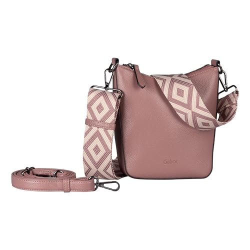 Gabor bags Linda damska torba na ramię Crossbody Bag mała, Rosa, S