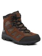 Buty trekkingowe męskie - Jack Wolfskin Trekkingi Vojo 3 Texapore Mid M 4042461 Brązowy - miniaturka - grafika 1