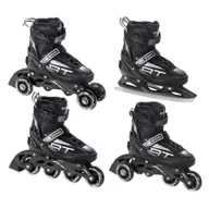 Rolki Łyżwy 4w1 Raven Profession Black 38-42