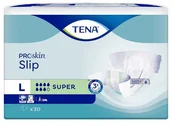 Pozostałe kosmetyki - SCA HYGIENE PRODUCTS AB TENA Slip Super L pieluchomajtki 30 sztuk + Gratis chusteczki oczyszczające 10 sztuk 9046946 - miniaturka - grafika 1