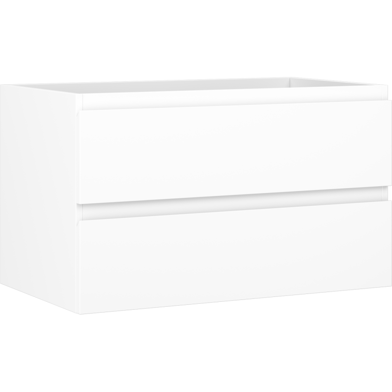 Mexen Orio szafka łazienkowa podumywalkowa 80 cm, 2 szuflady, biała mat - 91A10-08047-2-BFF01