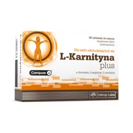 Spalacze tłuszczu - Olimp L-karnityna Plus 80 tab./300mg - miniaturka - grafika 1