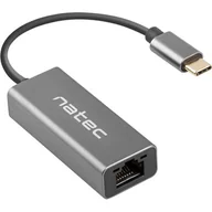 Torby na laptopy - NATEC KARTA SIECIOWA CRICKET 1GB USB-C 3.1 1X RJ45 NA KABLU NNC-1925 - miniaturka - grafika 1