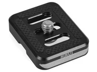 Akcesoria do statywów - Sirui SIRUI TY-C10 płytka szybkiego mocowania (aluminium, 1/4", 39x70mm, 15 g, dla serii C oraz CX i Arca-Swiss), czarna 6952060000596 - miniaturka - grafika 1