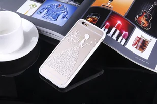 Etui na telefon komórkowy Mandala dla Apple iPhone 7 Design Etui ochronne Motyw motyla Kobieta Etui Bumper Biały - Etui i futerały do telefonów - miniaturka - grafika 1