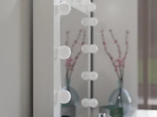 Zestaw toaletka Marina T/L+KUB BIAŁY - Biurka - miniaturka - grafika 5