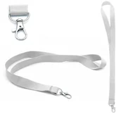Identyfikatory - Smycz do identyfikatora na szyję 90cm karabińczyk - miniaturka - grafika 1