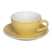 Filiżanki - Filiżanka Loveramics Egg do Cappuccino 200 ml - Butter Cup - miniaturka - grafika 1