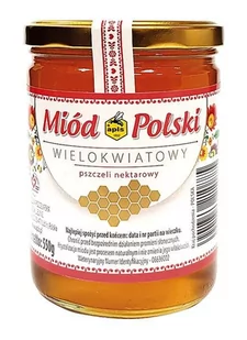 APIS Miód Polski wielokwiatowy 550 g - Miód - miniaturka - grafika 1