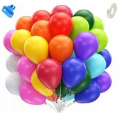 Balony i akcesoria - Pastelowe Balony Kolorowe Mega Zestaw XXL 100 SZTUK Urodziny Impreza Party - miniaturka - grafika 1