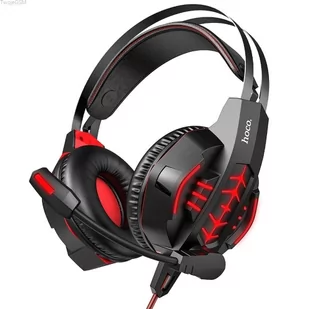 HOCO GAMING Cool Tour W102 czerwone - Słuchawki - miniaturka - grafika 1