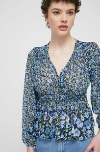 Desigual koszula ZOÉ damska kolor granatowy regular 24SWBW17 - Koszule damskie - miniaturka - grafika 1