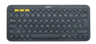 Klawiatury - Logitech K380 Multi-Device klawiatura Bluetooth QWERTZ Niemiecki Szara - miniaturka - grafika 1