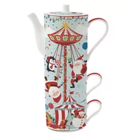 Kubki - Easy Life/Nuova R2S, Kpl. Czajniczek +2X Kubek Tea For Two - Christmas In Easy Life - miniaturka - grafika 1