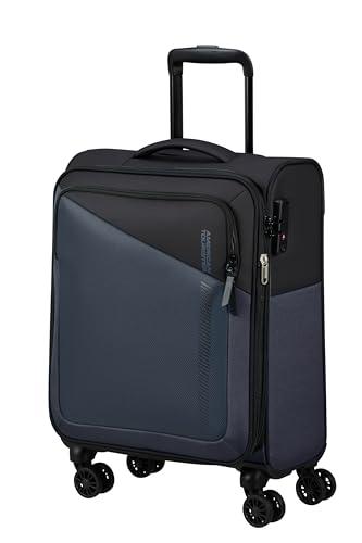 American Tourister Daring Dash - Spinner L, walizka z możliwością rozszerzenia, 77 cm, 107/117 l, czarny/szary (Black/Grey), czarny/szary (Black/Grey), Spinner L (77 cm - 107/117L), Walizki i wózki