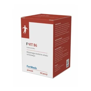 ForMEDS F-VIT B6 z inulną 60 porcji 297 - Odchudzanie i oczyszczanie - miniaturka - grafika 1