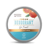 Dezodoranty i antyperspiranty unisex - Wooden Spoon Dezodorant w kremie Go Fresh 60 ml - miniaturka - grafika 1