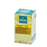 Herbata - Dilmah Kokos & Mango smakowa herbata rooibos 20 torebek - miniaturka - grafika 1