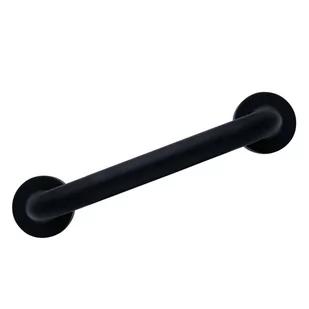Ridder Uchwyt łazienkowy, 30 cm, czarny, aluminiowy - Akcesoria łazienkowe - miniaturka - grafika 1