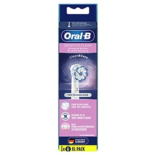 ORAL-B Końcówka do szczoteczki elektrycznej Sensitive Clean 6szt 4210201410713 - Końcówki do szczoteczek elektrycznych - miniaturka - grafika 1
