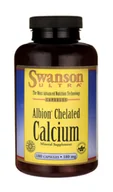 Suplementy naturalne - SWANSON Albion Chelat Wapnia 180 szt. - miniaturka - grafika 1