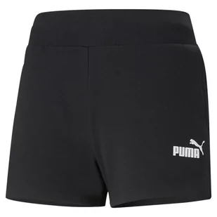 Puma Ess 4" Sweat Shorts Tr, Czarny - Spodnie sportowe damskie - miniaturka - grafika 1