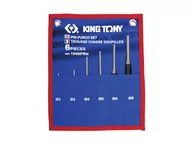Zestawy narzędziowe - KING TONY Zestaw wybijaków igłowych 1006PRN, 2-8 mm - miniaturka - grafika 1