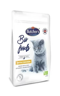 Butchers Bio Food Cat Chicken 0,8 kg - Sucha karma dla kotów - miniaturka - grafika 1