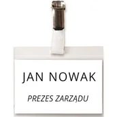 Identyfikatory - Identyfikatory 3L 74x104mm (+wkładki) z klipsem (50) - miniaturka - grafika 1