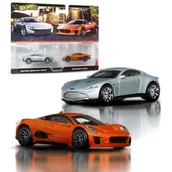 Samochody i pojazdy dla dzieci - Zestaw pojazdów Hot Wheels Premium Jaguar Aston Martin JBL04 9 (2 szt.) - miniaturka - grafika 1
