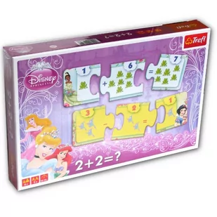 Trefl Disney Princess 2+2=$26 00652 - Gry planszowe - miniaturka - grafika 1