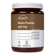 Witaminy i minerały - Vitaler's Muira Puama (Ptychopetalum) 450 mg - 60 kapsułek - miniaturka - grafika 1