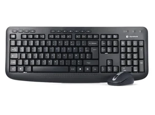Nowy Zestaw Bezprzewodowy Dynabook Keyboard & Silent Mouse KL50M - FR PA5350E-1EFR Klawiatura + Mysz + Naklejki - Zestawy myszka + klawiatura - miniaturka - grafika 1