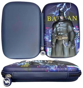 PIÓRNIK szkolny do szkoły dla dzieci chłopca 3D EVA BATMAN trójwymiarowy - Piórniki - miniaturka - grafika 1