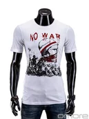 Koszulki męskie - T-shirt - biała S531 - miniaturka - grafika 1