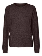 Swetry damskie - Vero Moda Sweter w kolorze brązowym - miniaturka - grafika 1