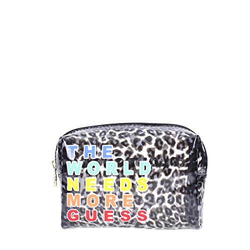 Guess Lolly Top Zip, Organizator Torba damska, Wielobarwny (Leopard), 17x11x6 cm (Szer. x H), Wielobarwny (Leopard)